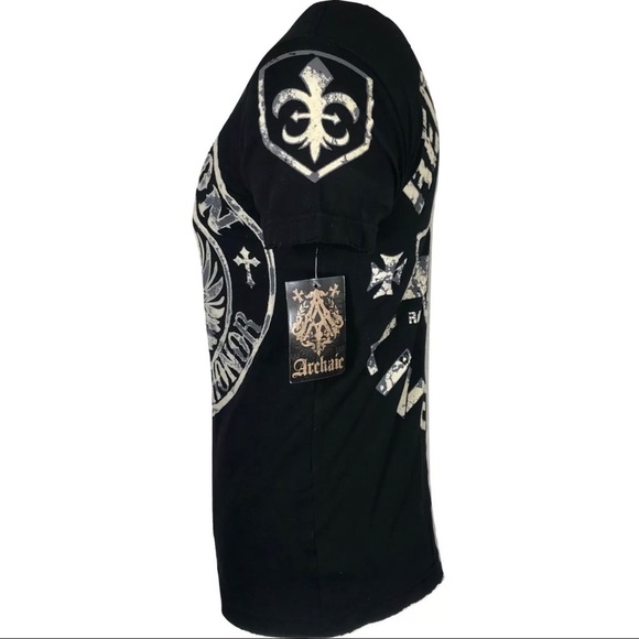 ARCHAIC AFFLICTION Mens T-Shirt MIDKNIGHT Premium - Picture 5 of 8